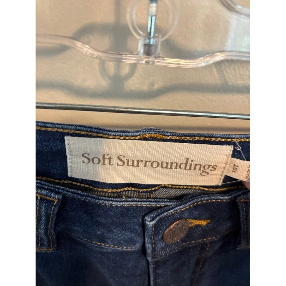 Soft Surroundings Straight Jeans size 10T